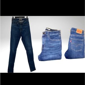 721 HIGH RISE SKINNY JEANS. 27-32